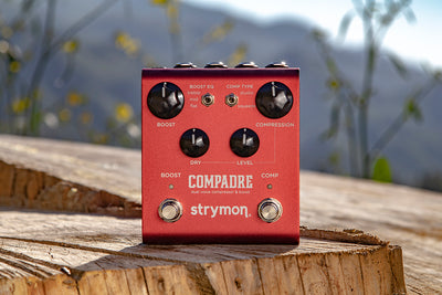 Strymon Compadre officially released and it’s a Dual Voice Compressor and Boost.